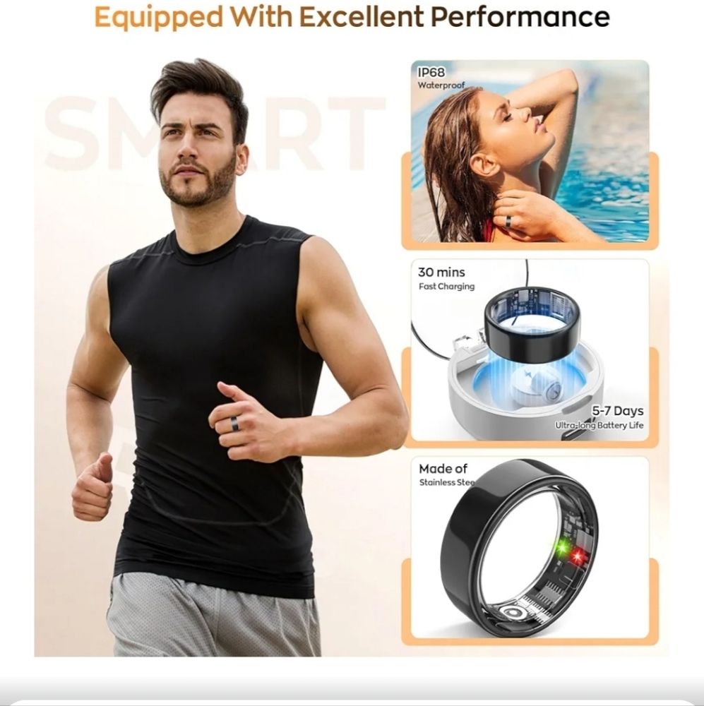 Smart Ring Health Tracker